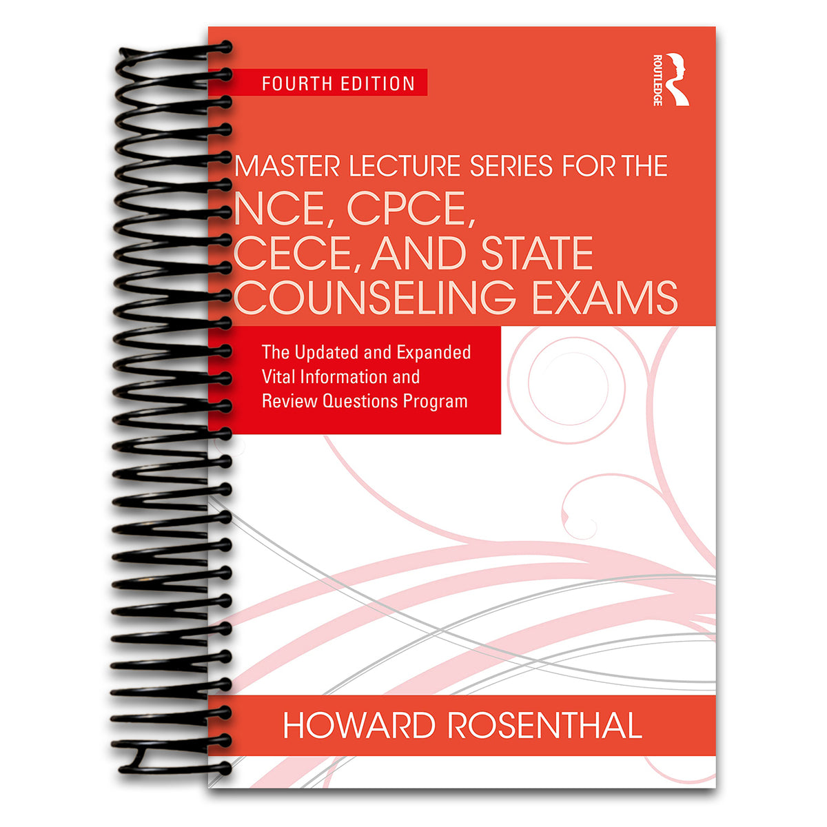 Master Lecture Series for the NCE, CPCE, CECE, and State Counseling Exams (Spiral bound) Happy Coil spiral bound book
