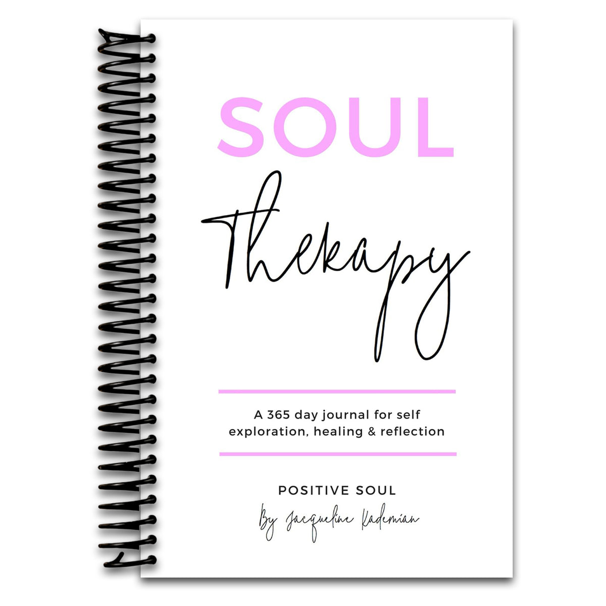 Soul Therapy: A 365 day journal for self exploration, healing and reflection (Soul Therapy series)   (Spiral bound)