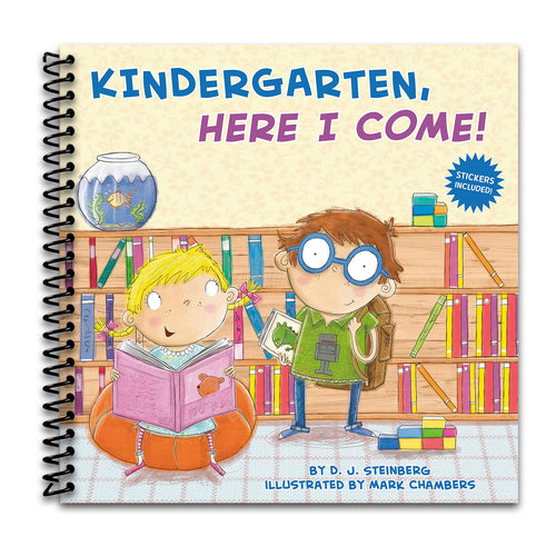 Kindergarten, Here I Come! (Spiral bound) Happy Coil spiral bound book