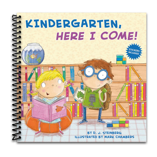 Kindergarten, Here I Come! (Spiral bound) Happy Coil spiral bound book