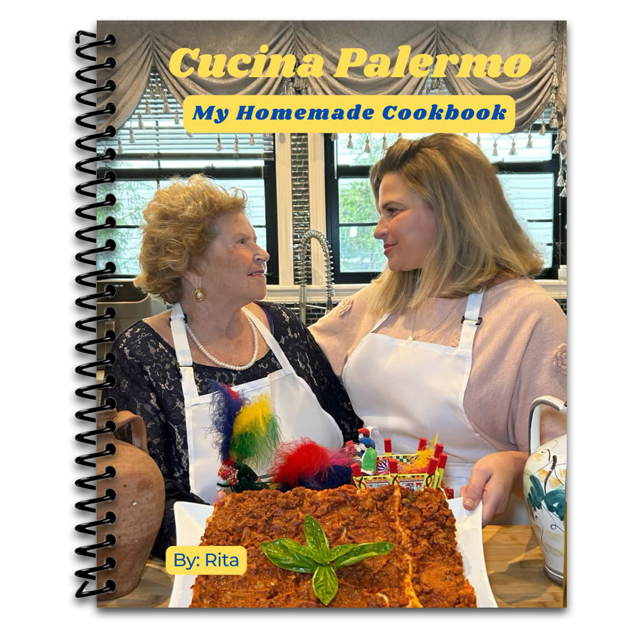 Cucina Palermo: My Homemade Cookbook (Spiral bound) Happy Coil spiral bound book