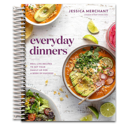 Everyday Dinners: Real-Life Recipes to Set Your Family Up for a Week of Success: A Cookbook   (Spiral bound)