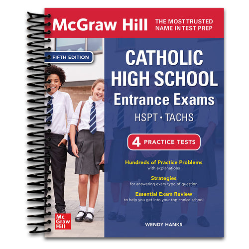 McGraw Hill Catholic High School Entrance Exams, Fifth Edition   (Spiral bound)