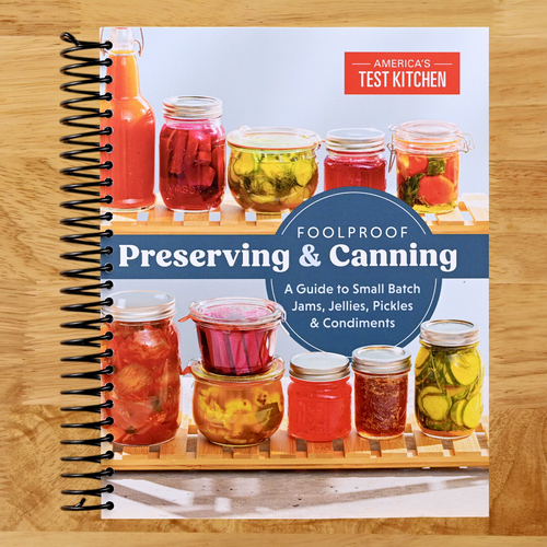 Foolproof Preserving and Canning: A Guide to Small Batch Jams, Jellies, Pickles, and Condiments (Spiral bound) Happy Coil spiral bound book
