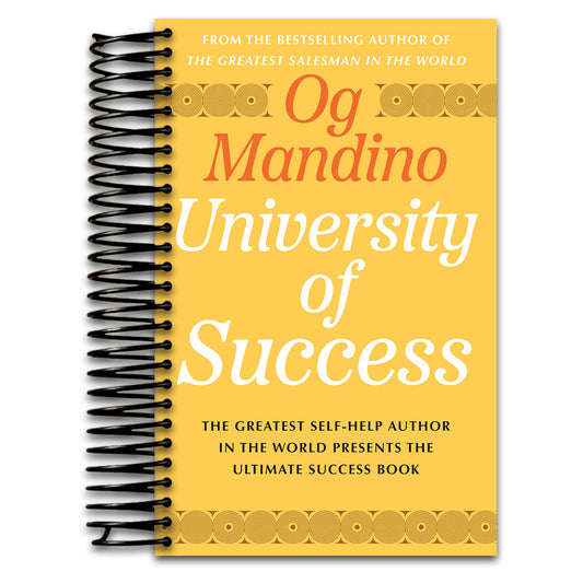 University of Success: From the bestselling author of The Greatest Salesman in the World (Spiral bound) Happy Coil spiral bound book