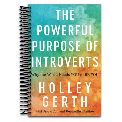 Powerful Purpose of Introverts (Spiral bound) Happy Coil spiral bound book