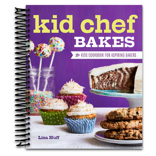 Kid Chef Bakes: The Kids Cookbook for Aspiring Bakers  (Spiral bound)