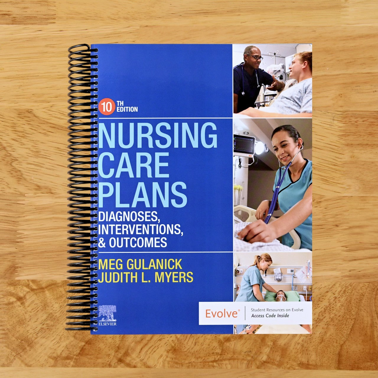 Nursing Care Plans: Diagnoses, Interventions, and Outcomes (Spiral bound) Happy Coil spiral bound book