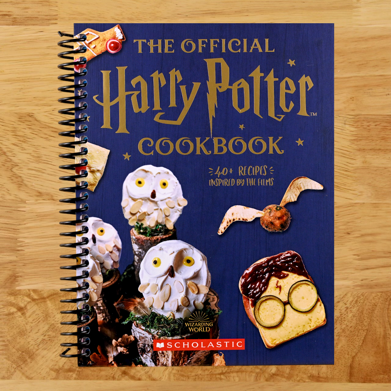 Official Harry Potter Cookbook (40+ Recipes Inspired by the Films) (Spiral bound) Happy Coil spiral bound book