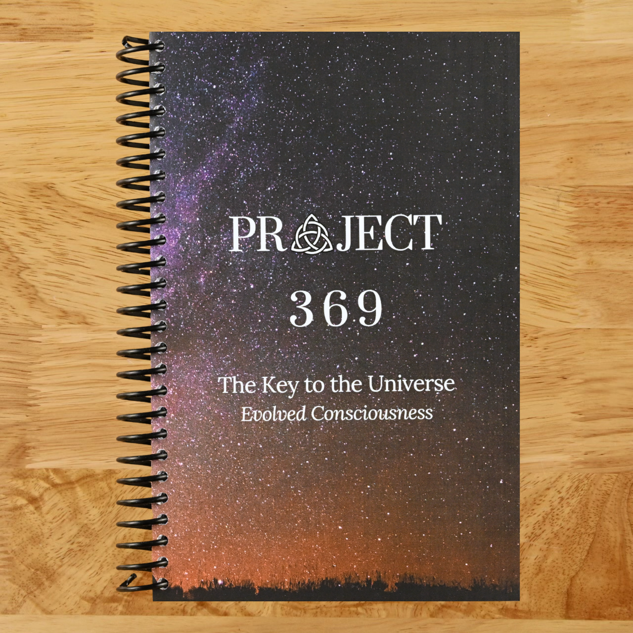 Project 369: The Key To The Universe (Spiral bound) Happy Coil spiral bound book