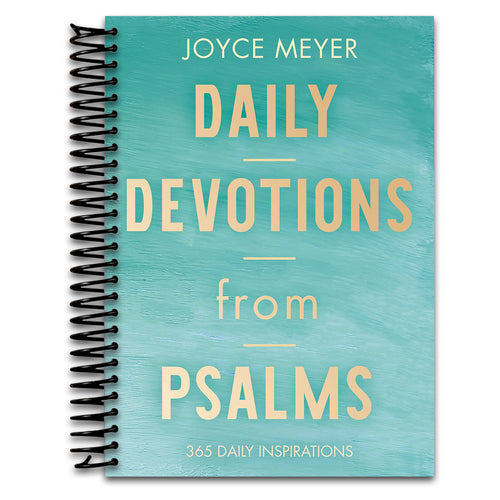 Daily Devotions from Psalms: 365 Daily Inspirations   (Spiral bound)