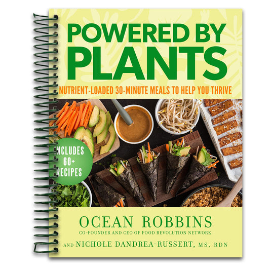 Powered by Plants: Nutrient-Loaded 30-Minute Meals to Help You Thrive   (Spiral bound)
