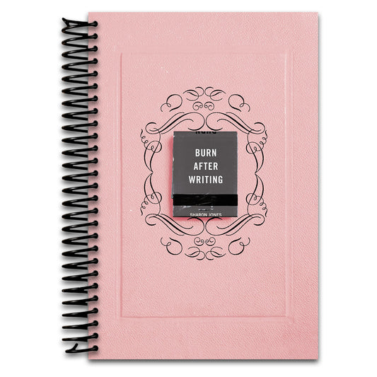 Burn After Writing (Pink)   (Spiral bound)