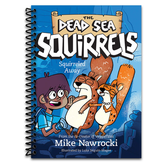 Squirreled Away: A Christian Chapter Book Filled with Laugh-Out-Loud Adventures and Biblical Lessons (The Dead Sea Squirrels)   (Spiral bound)