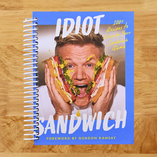 Idiot Sandwich: 100+ Recipes to Elevate Your Sandwich Game (Spiral bound) Happy Coil spiral bound book