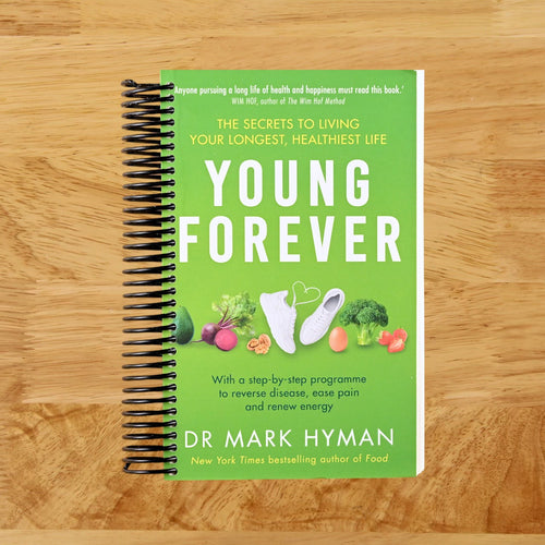 Young Forever: The Secrets to Living Your Longest, Healthiest Life (The Dr. Mark Hyman Library, 11) (Spiral bound) Happy Coil spiral bound book