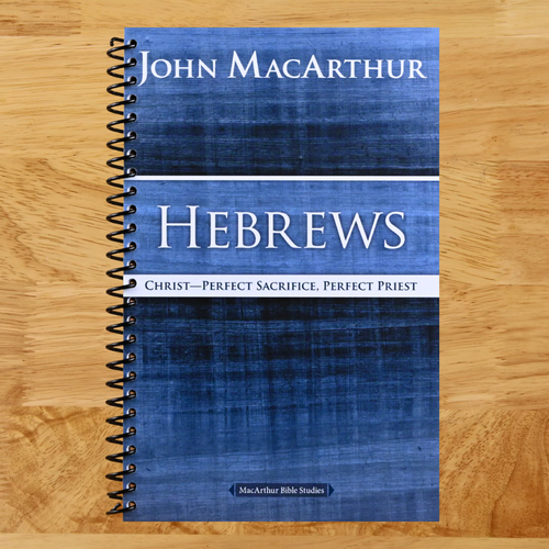 Hebrews: Christ: Perfect Sacrifice, Perfect Priest (MacArthur Bible Studies) (Spiral bound) Happy Coil spiral bound book