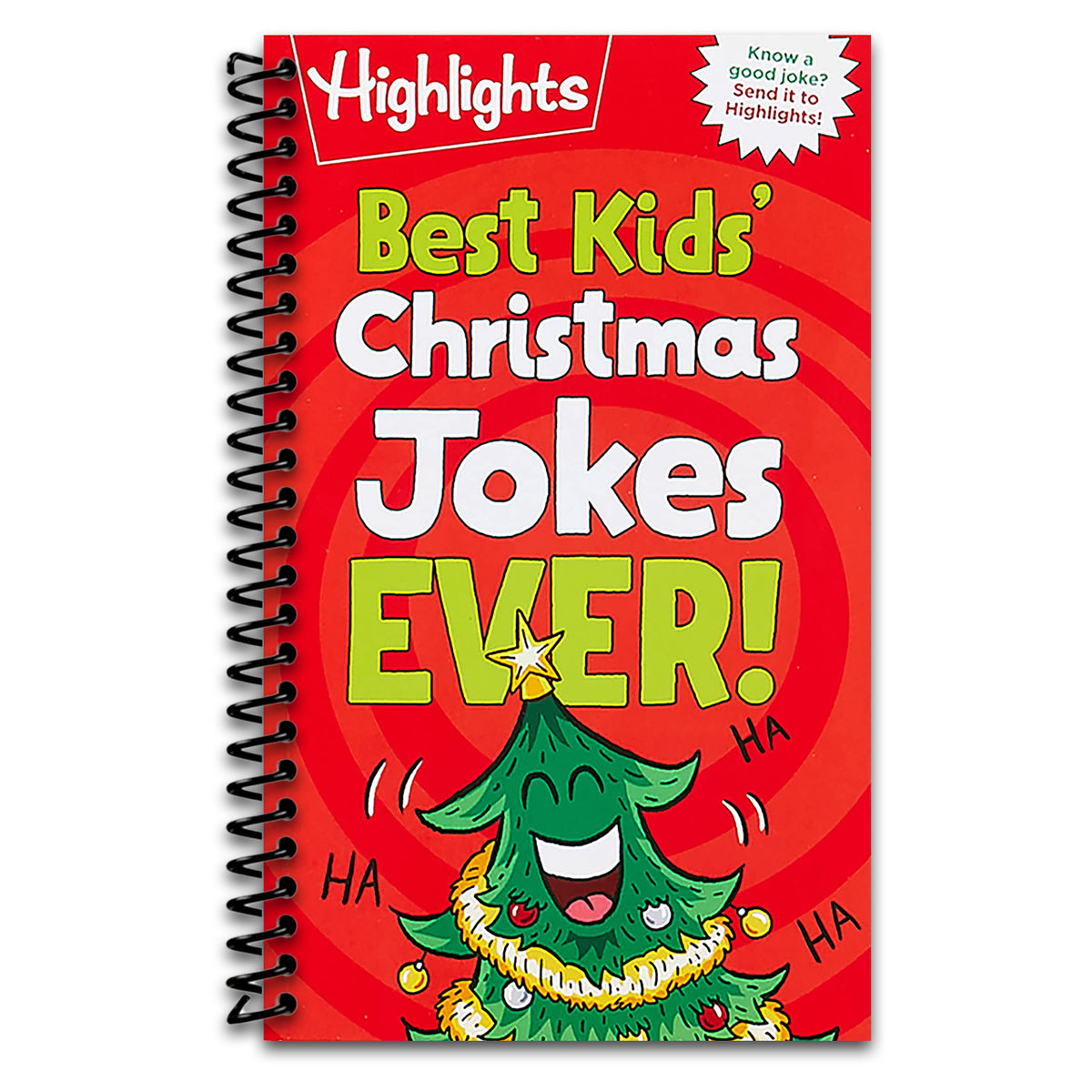 Best Kids' Christmas Jokes Ever!: Festive Collection of Santa Jokes, Reindeer Riddles and Christmas Laughs for a Ho-larious Christmas-Themed Gift for Kids 6 and Up (Highlights Joke Books)   (Spiral bound)
