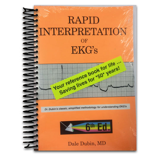 Rapid Interpretation of EKG's, Sixth Edition   (Spiral bound)