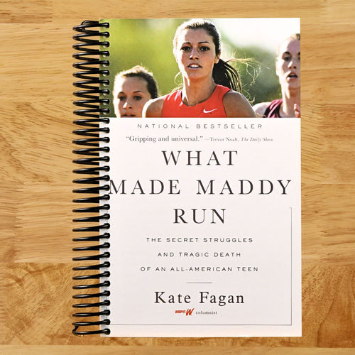 What Made Maddy Run: The Secret Struggles and Tragic Death of an All-American Teen (Spiral bound) Happy Coil spiral bound book