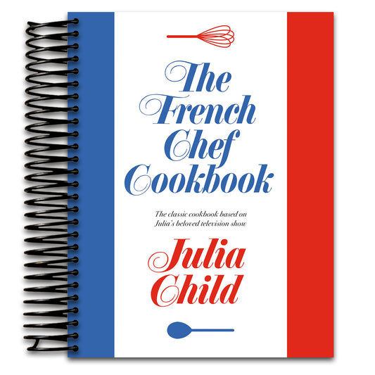 The French Chef Cookbook (Spiral bound) Happy Coil spiral bound book