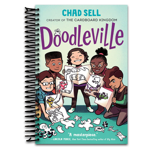 Doodleville: (A Graphic Novel) (Spiral bound) Happy Coil spiral bound book