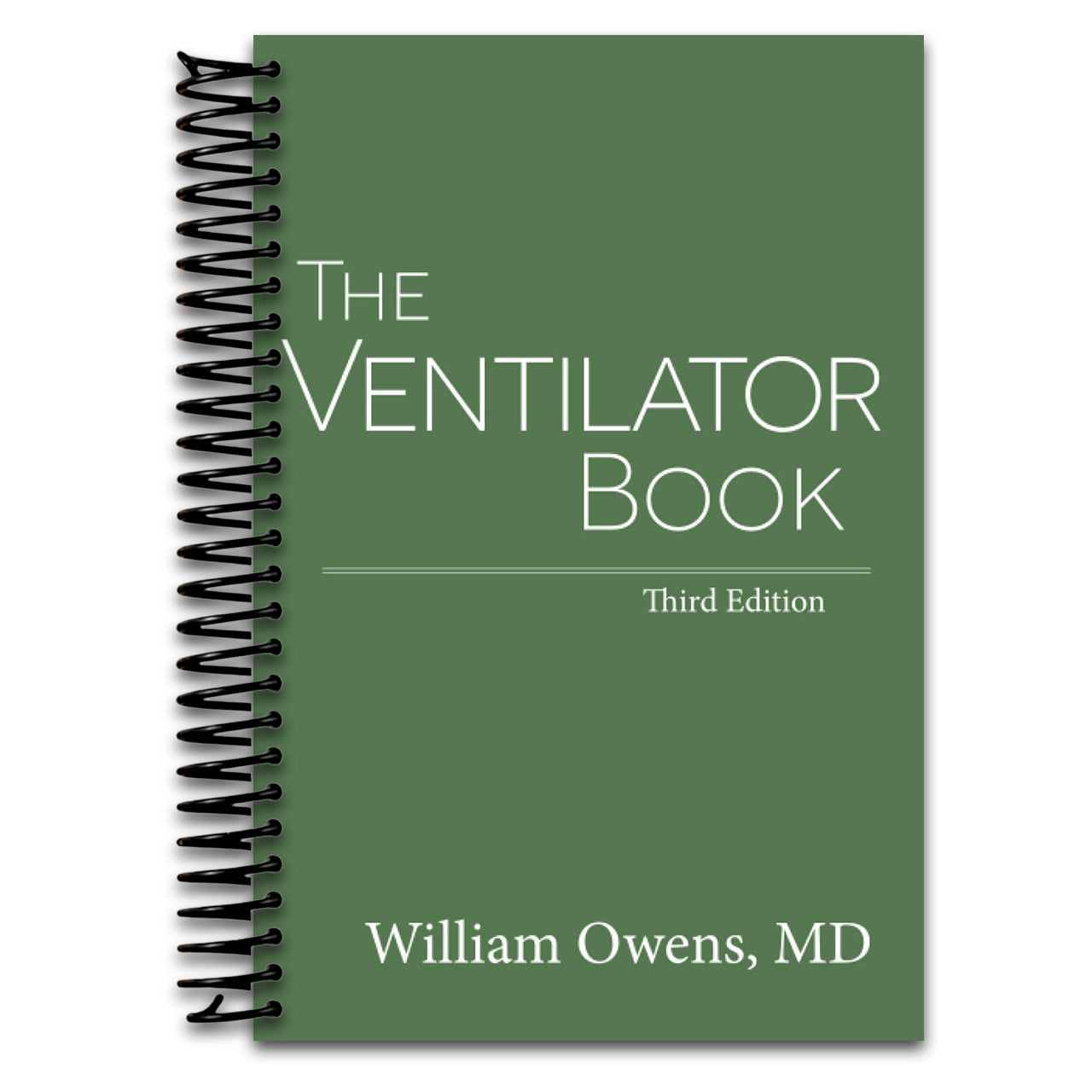 The Ventilator Book (Spiral bound) Happy Coil spiral bound book