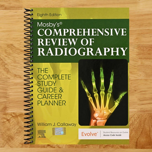 Mosby's Comprehensive Review of Radiography: The Complete Study Guide and Career Planner (Spiral bound) Happy Coil spiral bound book