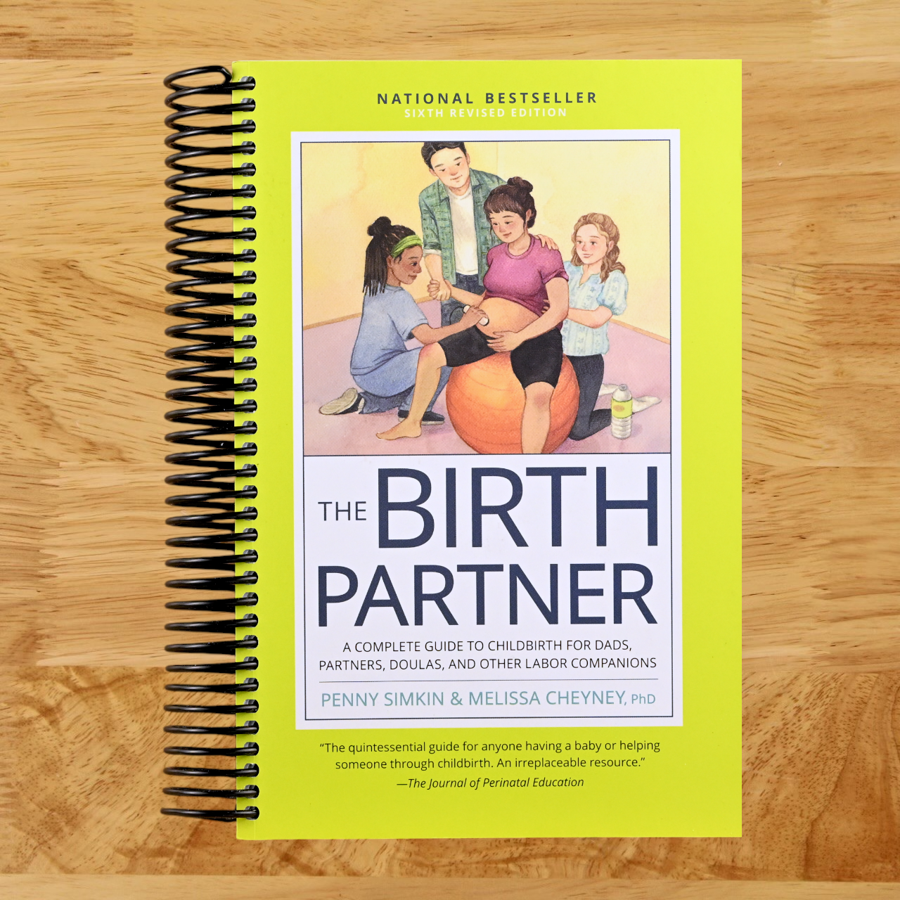 The Birth Partner, Sixth Revised Edition: A Complete Guide to Childbirth for Dads, Partners, Doulas, and Other Labor Companions   (Spiral bound)