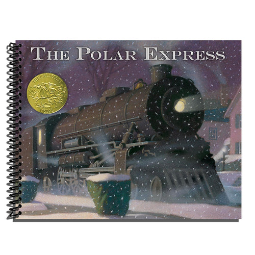 The Polar Express: A Caldecott Award Winner― Great for Holiday and Christmas Reading or Gifting   (Spiral bound)
