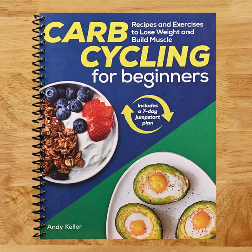 Carb Cycling for Beginners: Recipes and Exercises to Lose Weight and Build Muscle (Spiral bound) Happy Coil spiral bound book