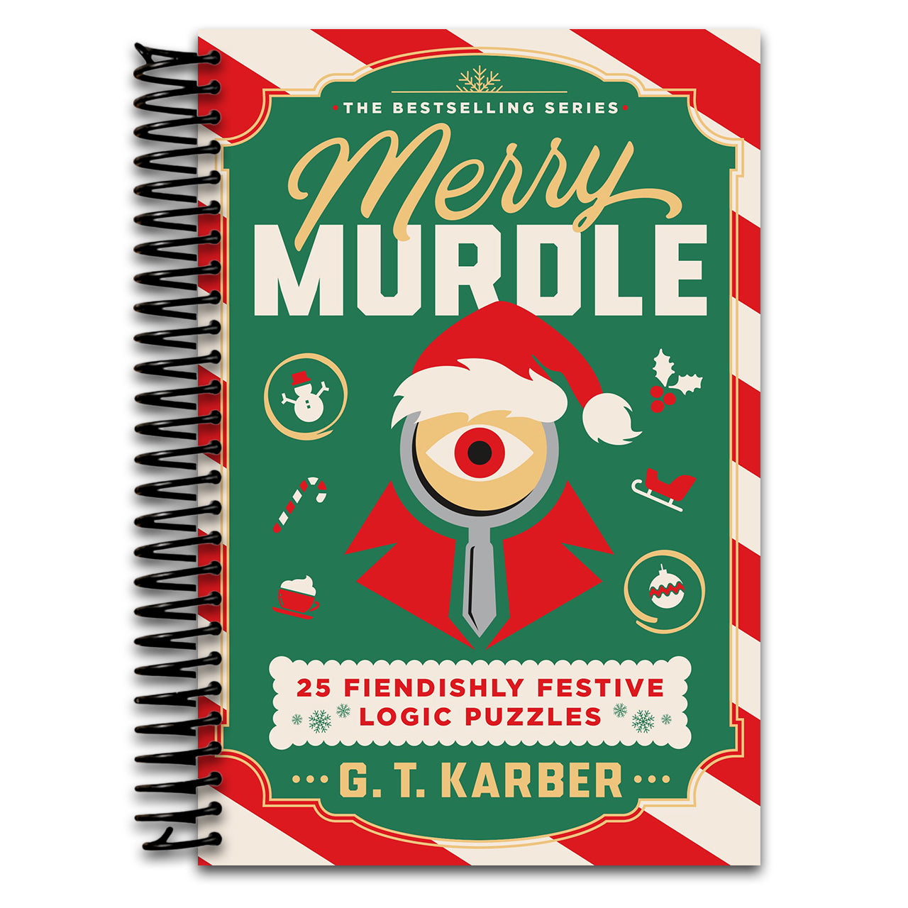 Merry Murdle (Spiral bound) Happy Coil spiral bound book