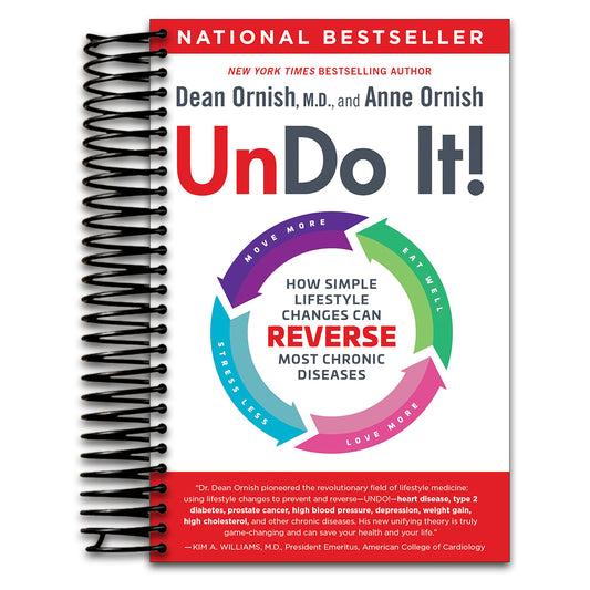 Undo It!: How Simple Lifestyle Changes Can Reverse Most Chronic Diseases   (Spiral bound)