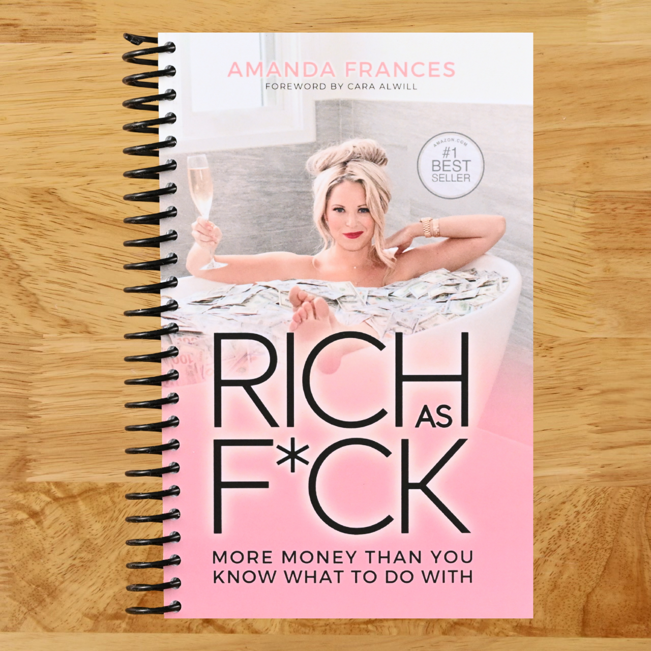 Rich As F*ck: More Money Than You Know What to Do With  (Spiral bound)