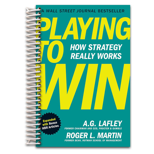 Playing to Win: How Strategy Really Works; Expanded With Bonus Hbr Articles (Spiral bound) Happy Coil spiral bound book