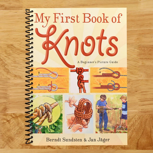 My First Book of Knots: A Beginner's Picture Guide (180 color illustrations) (Spiral bound) Happy Coil spiral bound book