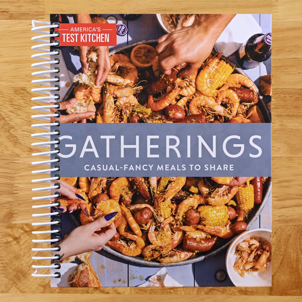 Gatherings: Casual-Fancy Meals to Share (Spiral bound) Happy Coil spiral bound book