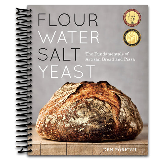 Flour Water Salt Yeast: The Fundamentals of Artisan Bread and Pizza [A Cookbook]   (Spiral bound)