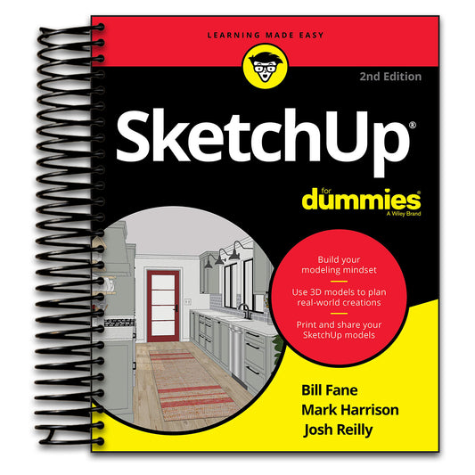 SketchUp For Dummies (For Dummies (Computer/Tech)) (Spiral bound) Happy Coil spiral bound book