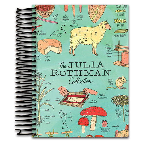 The Julia Rothman Collection: Farm Anatomy, Nature Anatomy, and Food Anatomy   (Spiral bound)