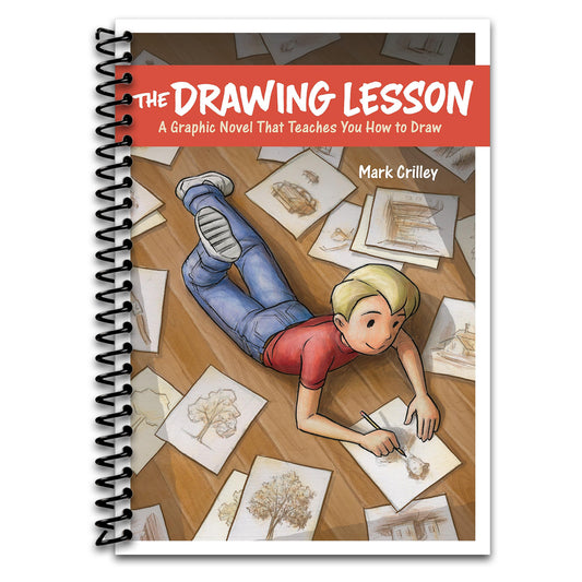 The Drawing Lesson: A Graphic Novel That Teaches You How to Draw   (Spiral bound)