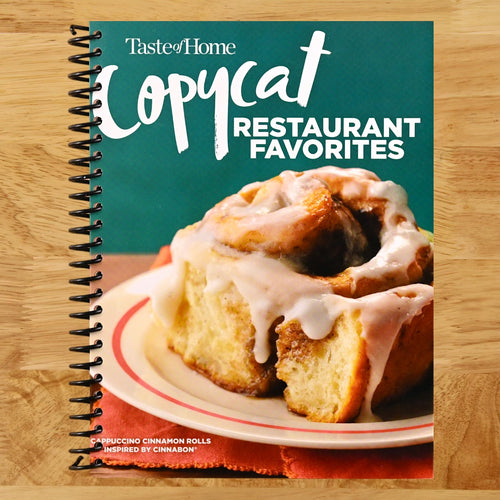 Taste of Home Copycat Restaurant Favorites: Restaurant Faves Made Easy at Home (Taste of Home Copycat Favorites) (Spiral bound) Happy Coil spiral bound book