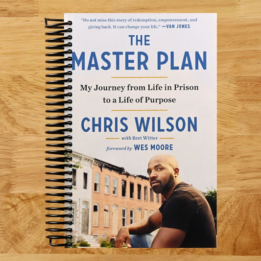 The Master Plan: My Journey from Life in Prison to a Life of Purpose (Spiral bound) Happy Coil spiral bound book