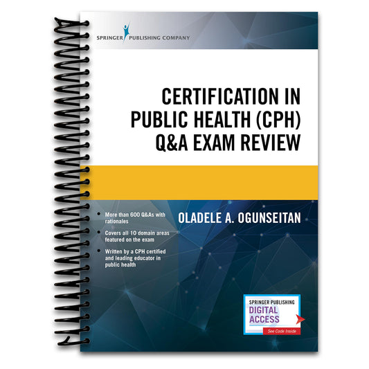 Certification in Public Health (CPH) Q&A Exam Review ‚Äì Study Resource Book for Students and Practitioners in Healthcare Management and Health Services   (Spiral bound)