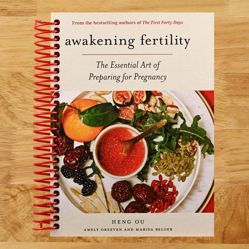 Awakening Fertility: The Essential Art of Preparing for Pregnancy (Spiral bound) Happy Coil spiral bound book
