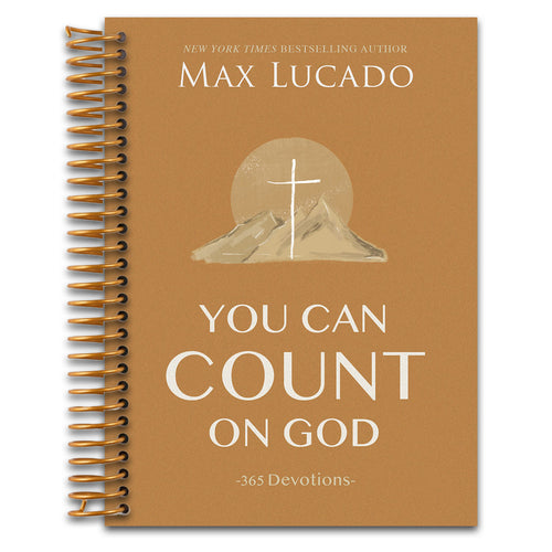 You Can Count on God: 365 Daily Devotions for Hope and Peace (A One-Year Devotional) – The Perfect Christian Gift for Women and Men (Spiral bound) Happy Coil spiral bound book