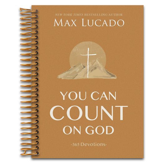 You Can Count on God: 365 Daily Devotions for Hope and Peace (A One-Year Devotional) – The Perfect Christian Gift for Women and Men (Spiral bound) Happy Coil spiral bound book