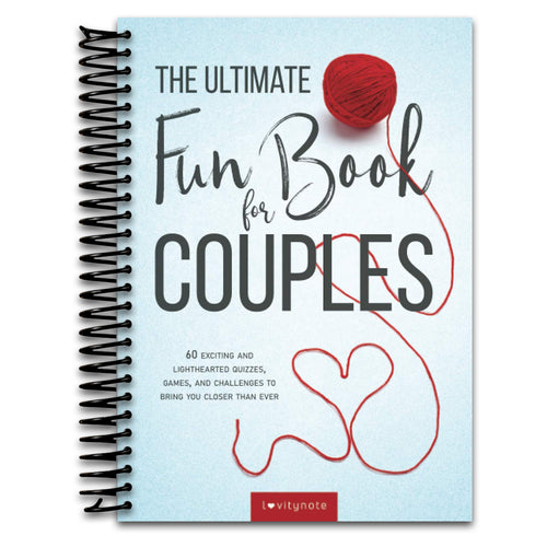 The Ultimate Fun Book for Couples: 60 Exciting and Lighthearted Quizzes, Games, and Challenges to Bring You Closer Than Ever   (Spiral bound)
