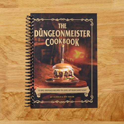 The Düngeonmeister Cookbook: 75 RPG-Inspired Recipes to Level Up Your Game Night (Düngeonmeister Series) (Spiral bound) Happy Coil spiral bound book