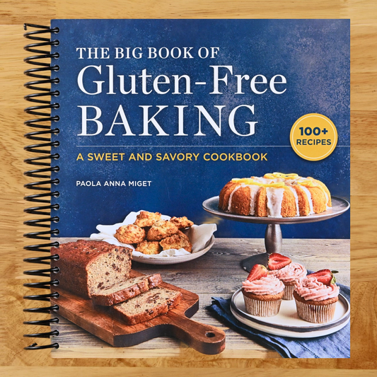 The Big Book of Gluten-Free Baking: A Sweet and Savory Cookbook (Spiral bound) Happy Coil spiral bound book